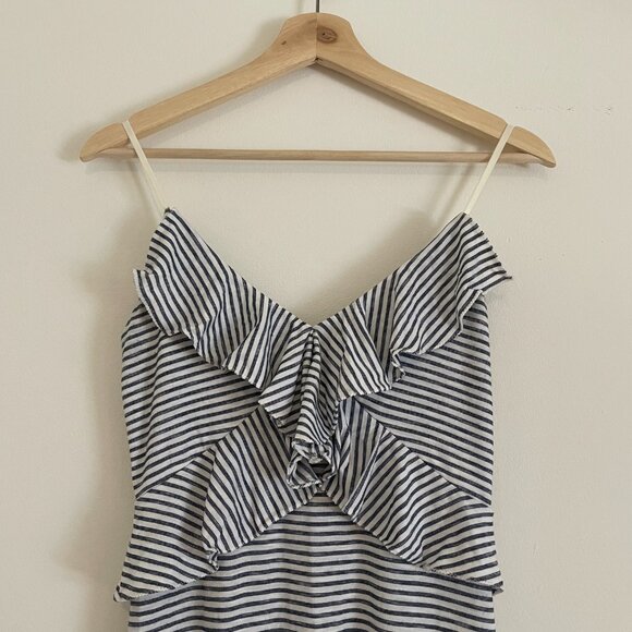 Max Studio Striped Maxi Dress – Size M - Picture 2 of 6